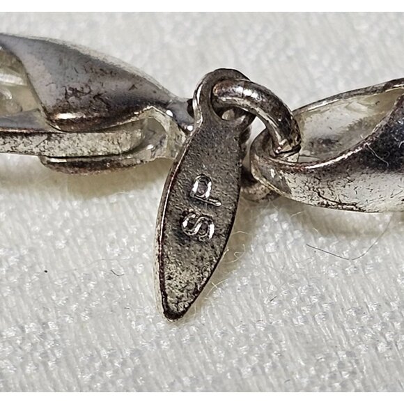 Avon Bead Fringe Choker & Unbranded Blue Cat Eye Floater Necklace, Vintage - Picture 7 of 10